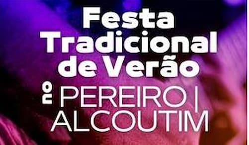 Traditional Summer Festival in Pereiro, featuring “António Manuel and Sandrine and Os Brinde”