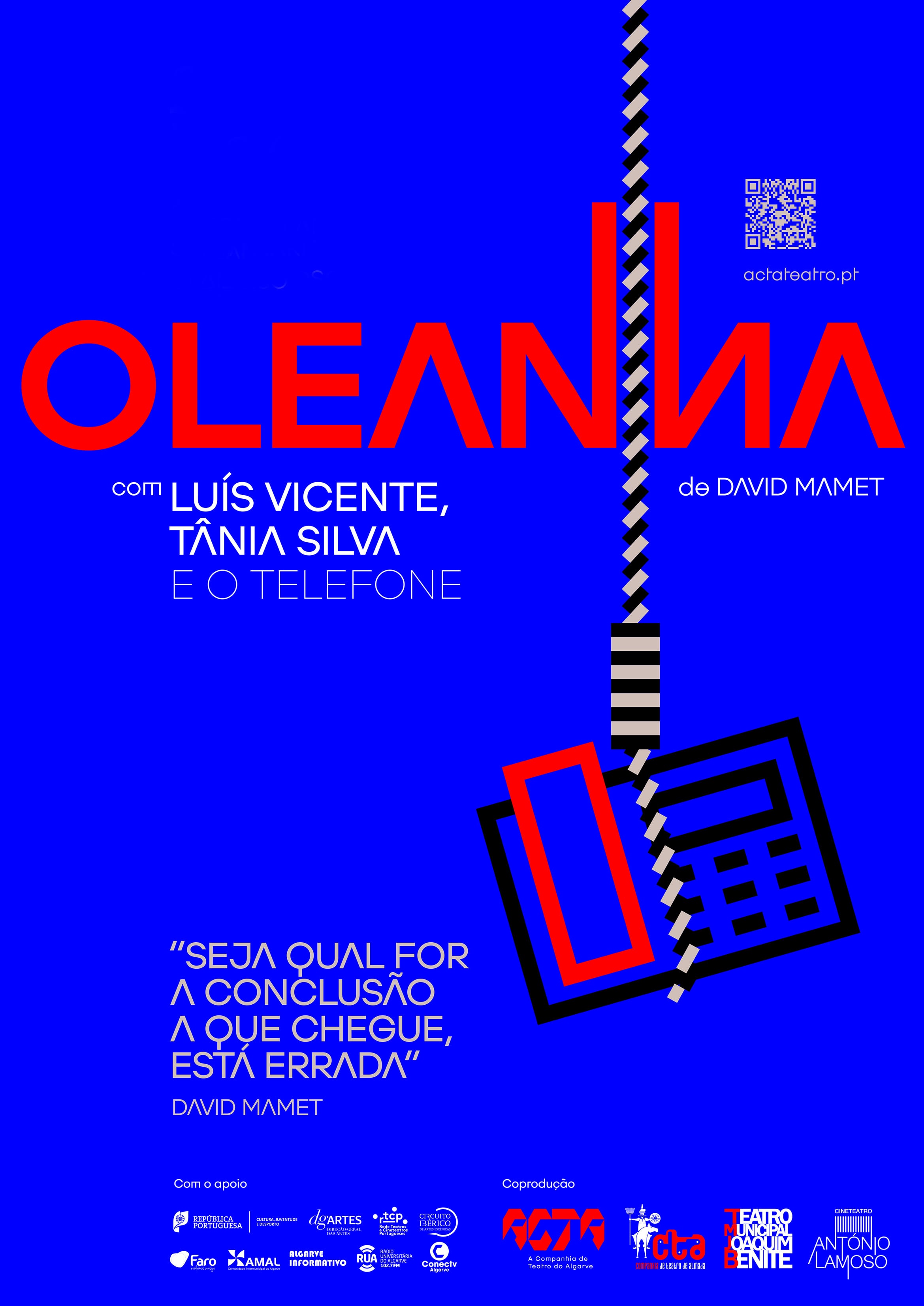 Oleanna by David Mamet, ACTA theatre company
