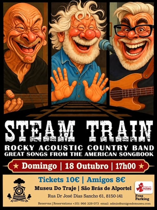 "STEAM TRAIN" Concert