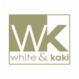 White & Kaki logo