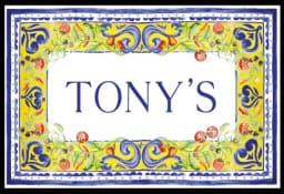 Tony's Pizza logo