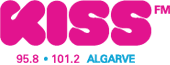Kiss FM Algarve logo