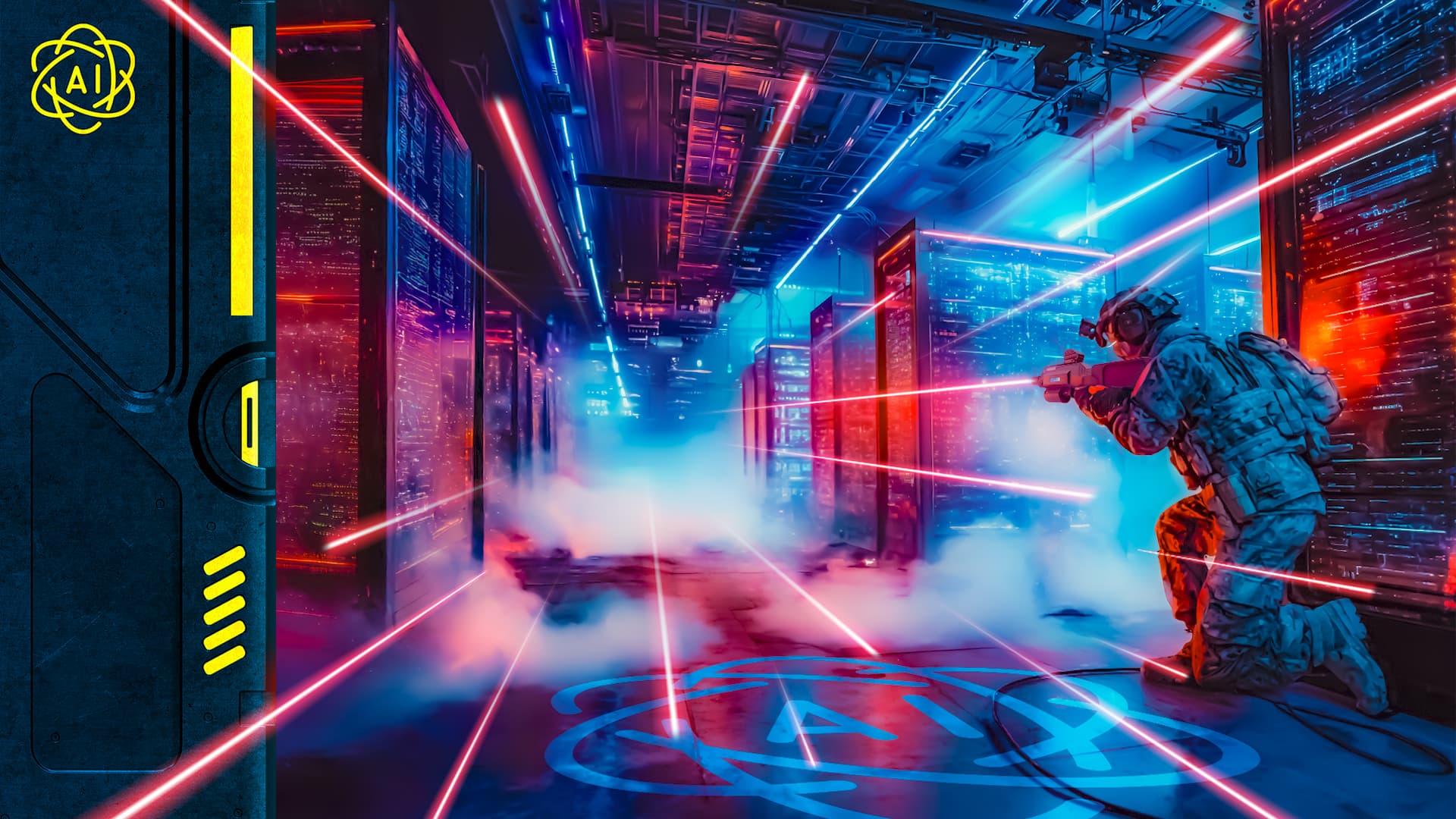 Three-Storey Laser Tag Arena