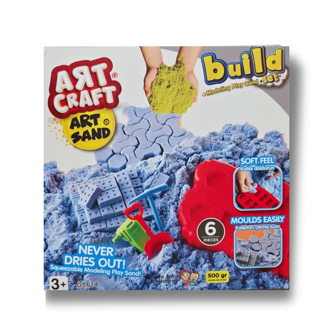 Art Craft modelling sand, construction, 500 g