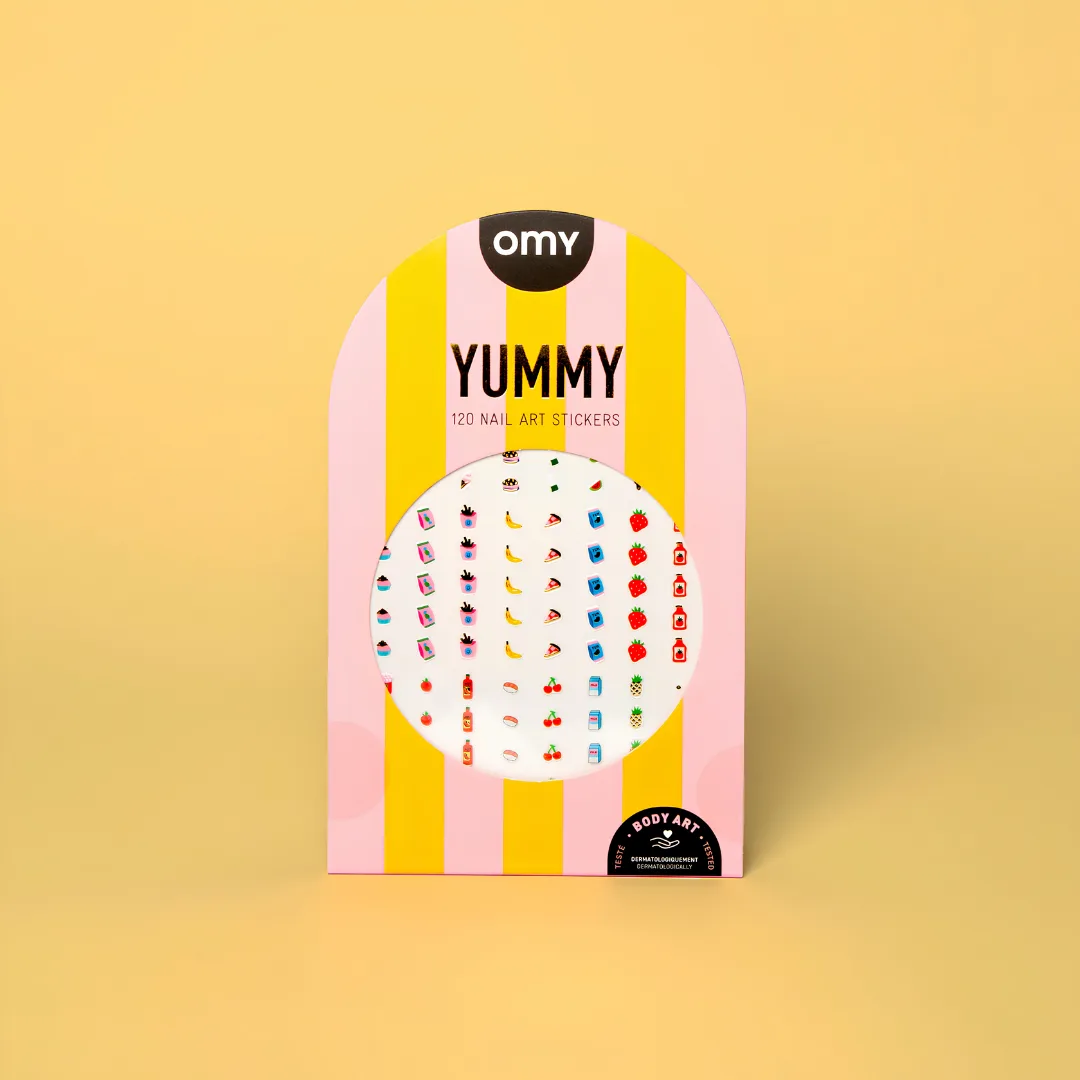 OMY nail art stickers, Yummy