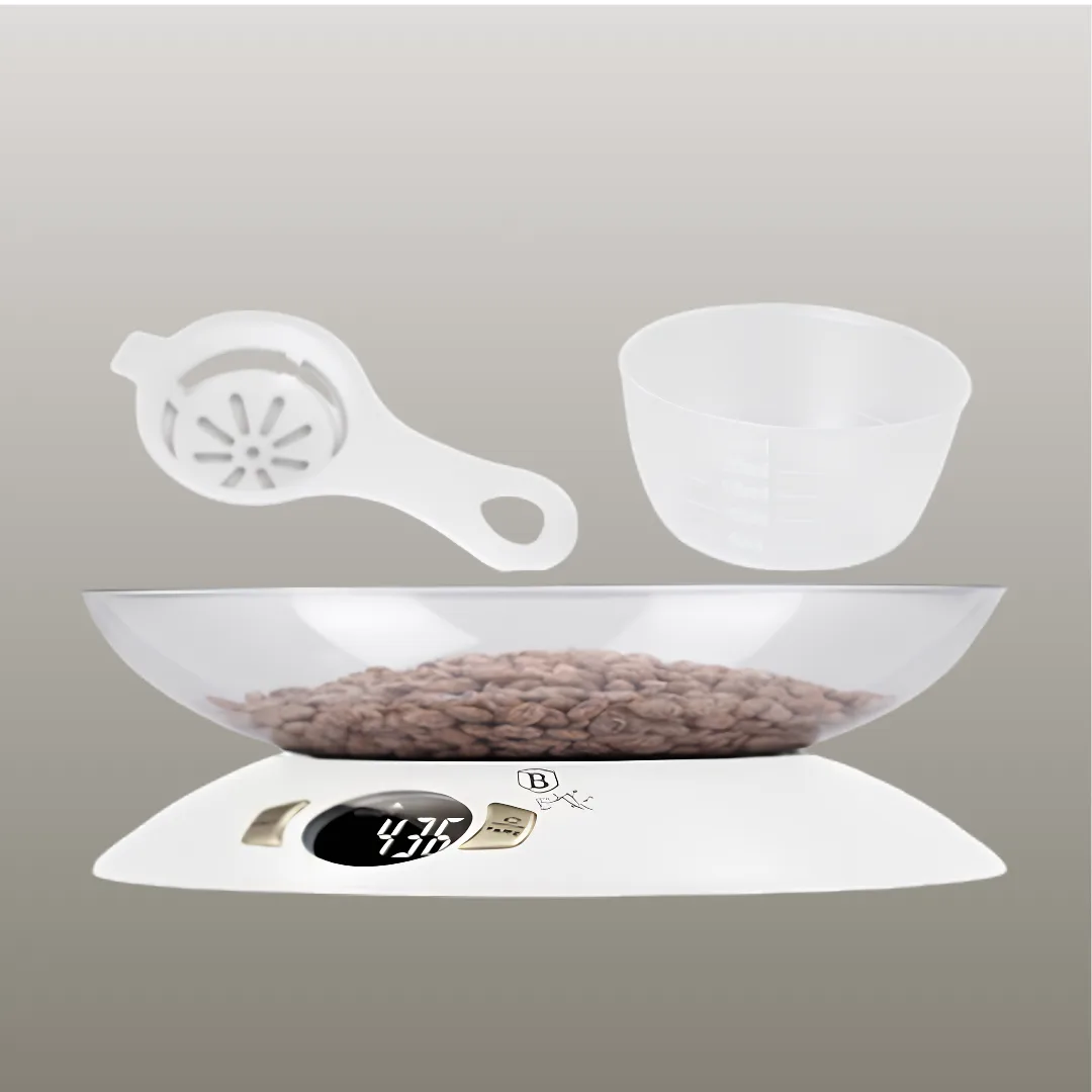 Kitchen scales with bowl, Sahara collection