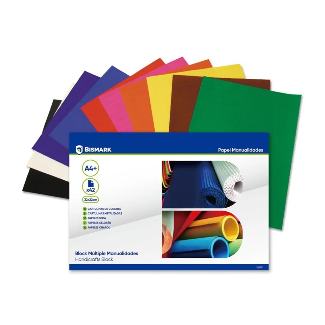 Bismark craft paper pad, 42 sheets, 22 x 33 cm