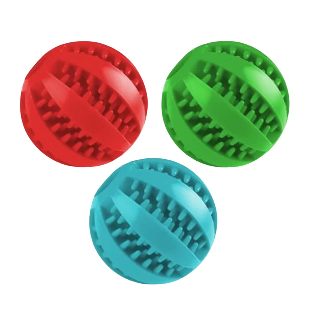 Rubber chew ball, 7 cm