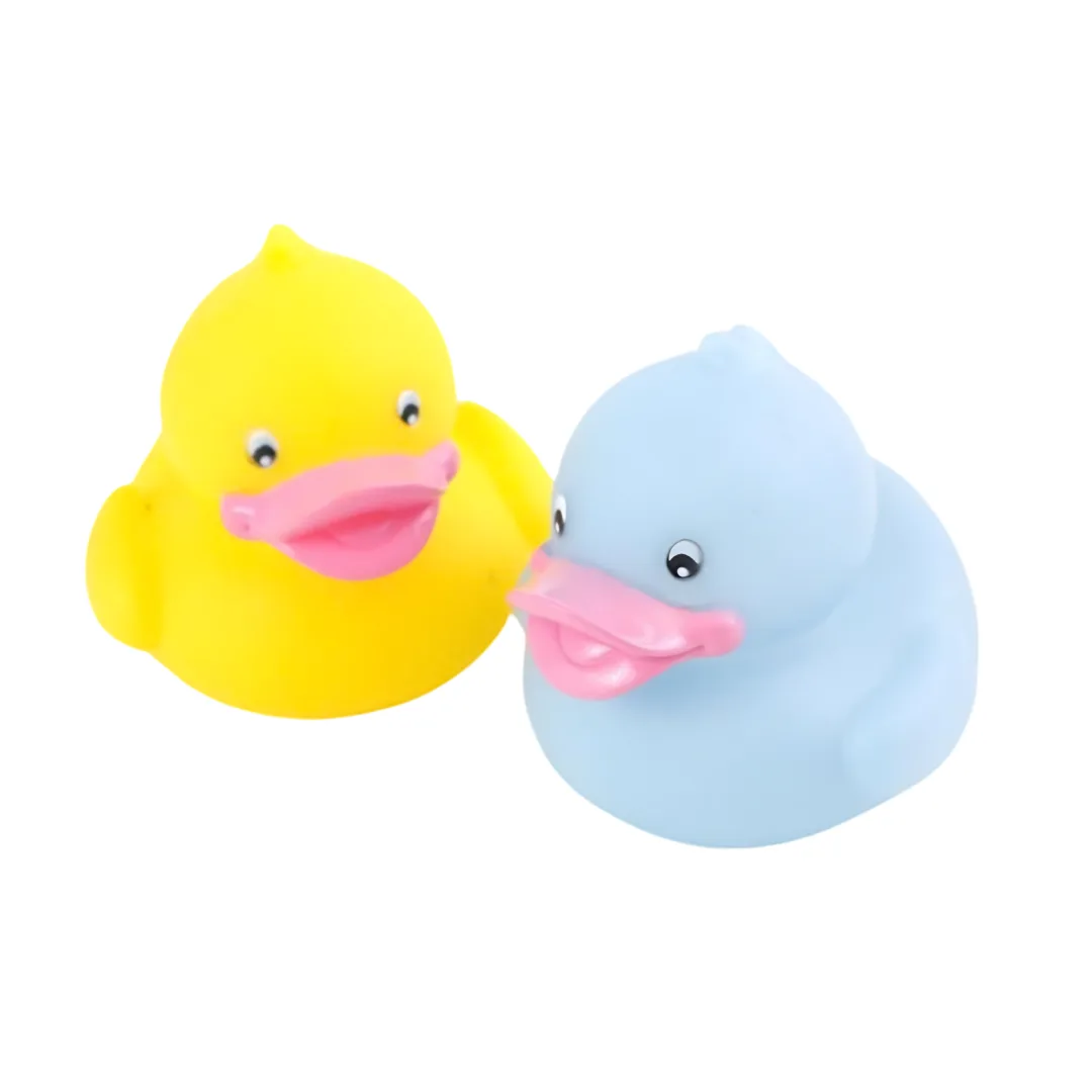 Dog toy, vinyl duck, 8.5 x 8 x 8 cm