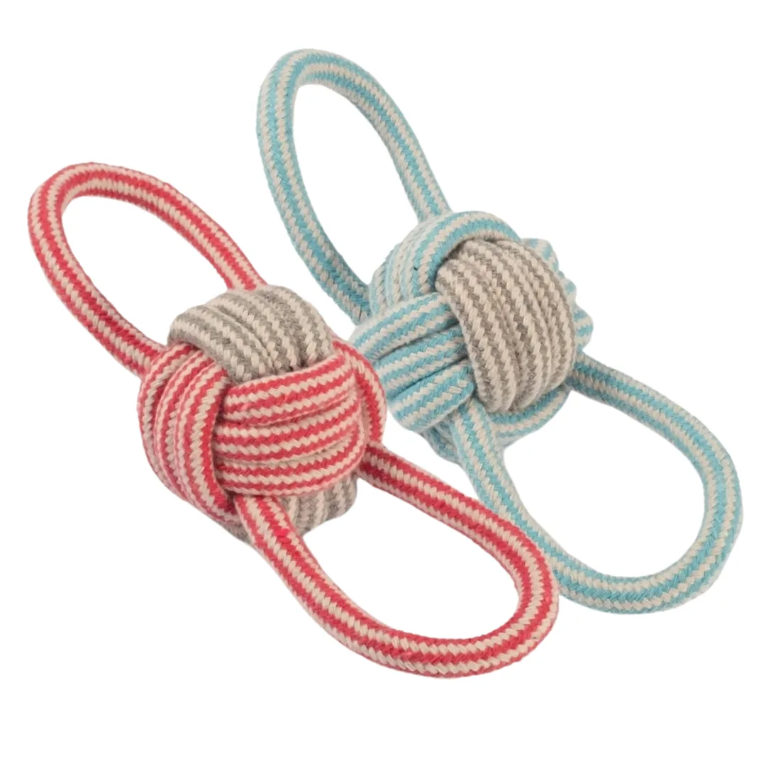 Dog toy, knotted rope, 20 cm