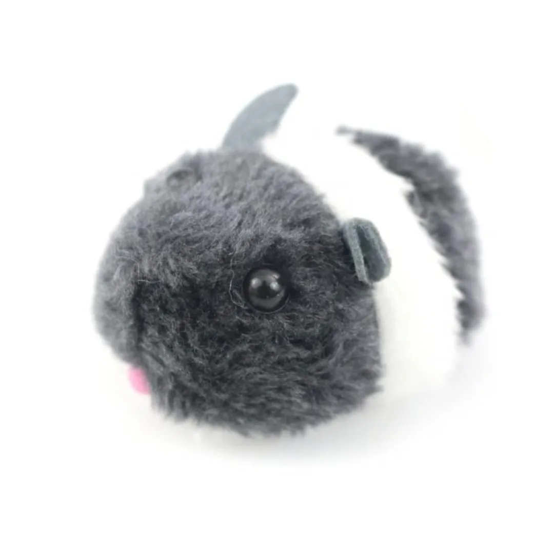 Plush hamster cat toy, 8 cm