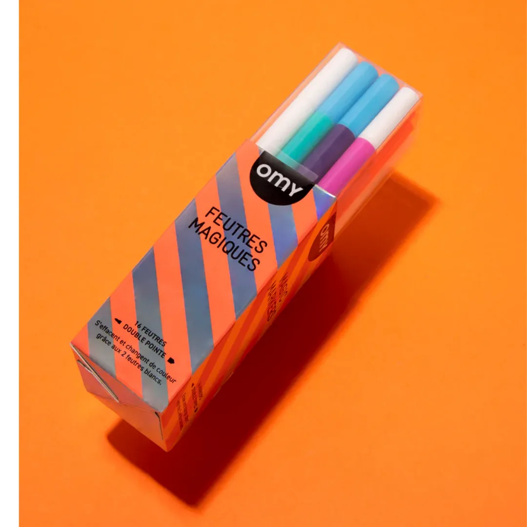 OMY magic felt-tip pens, pack of 16