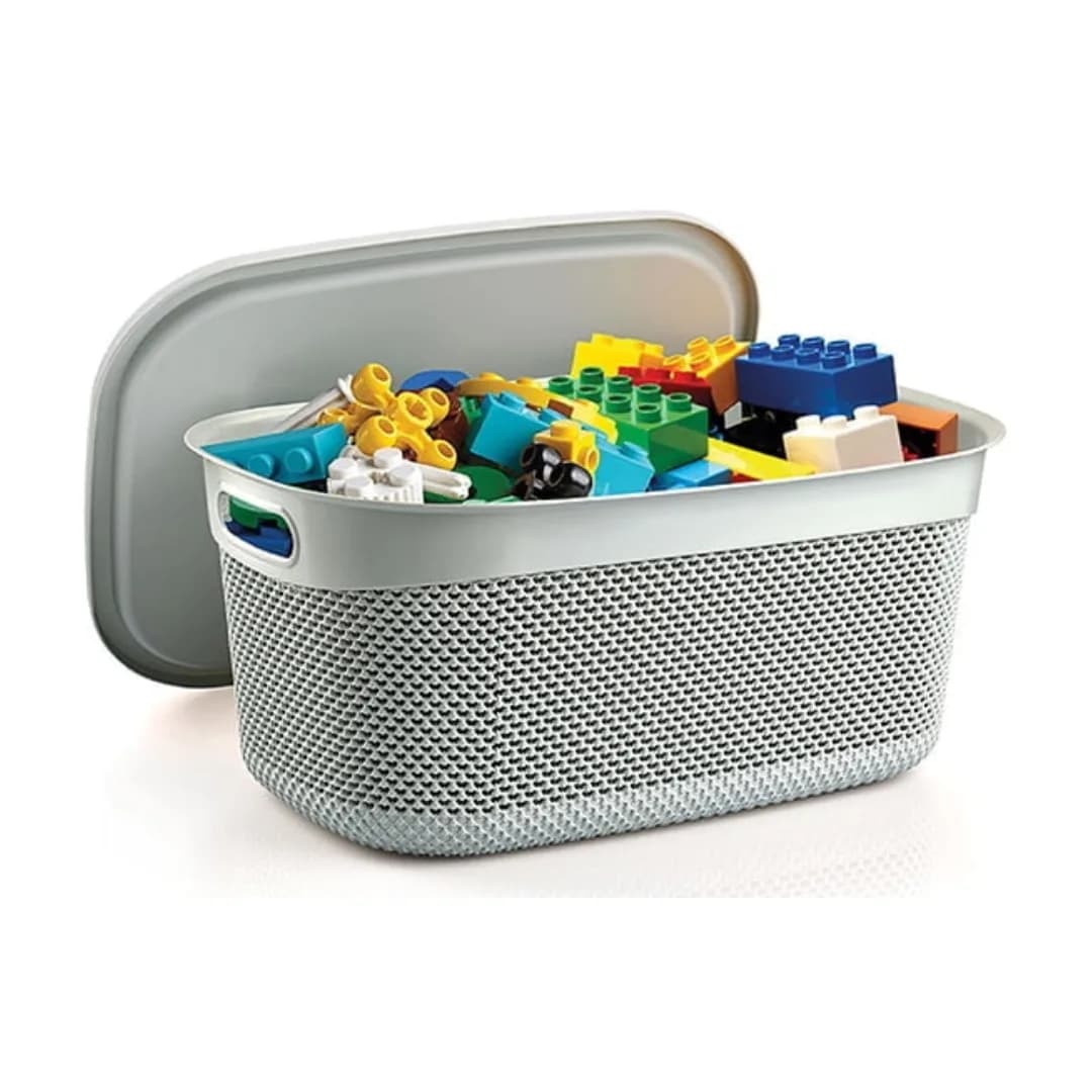Gotas basket with lid, 9 L