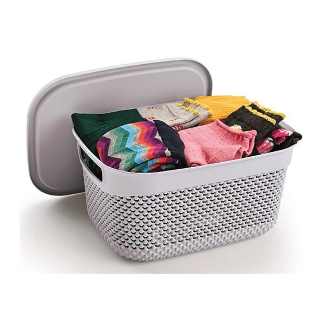 Gotas basket with lid, 6.6 L