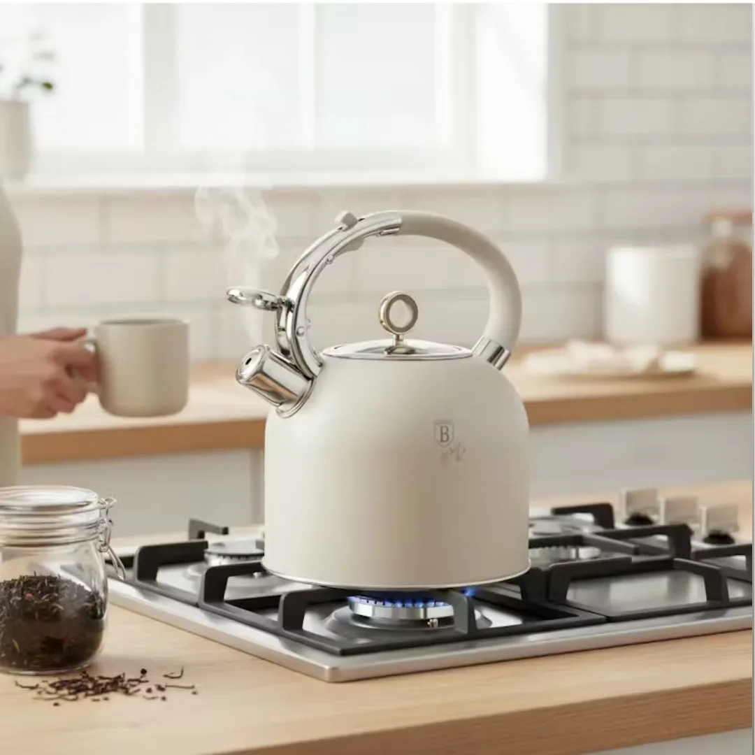 Kettle with glass lid, 3 L, Sahara collection