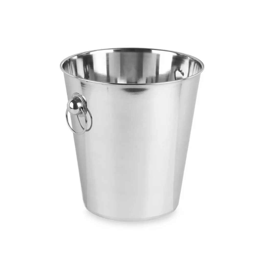 Metal champagne bucket, 20 cm