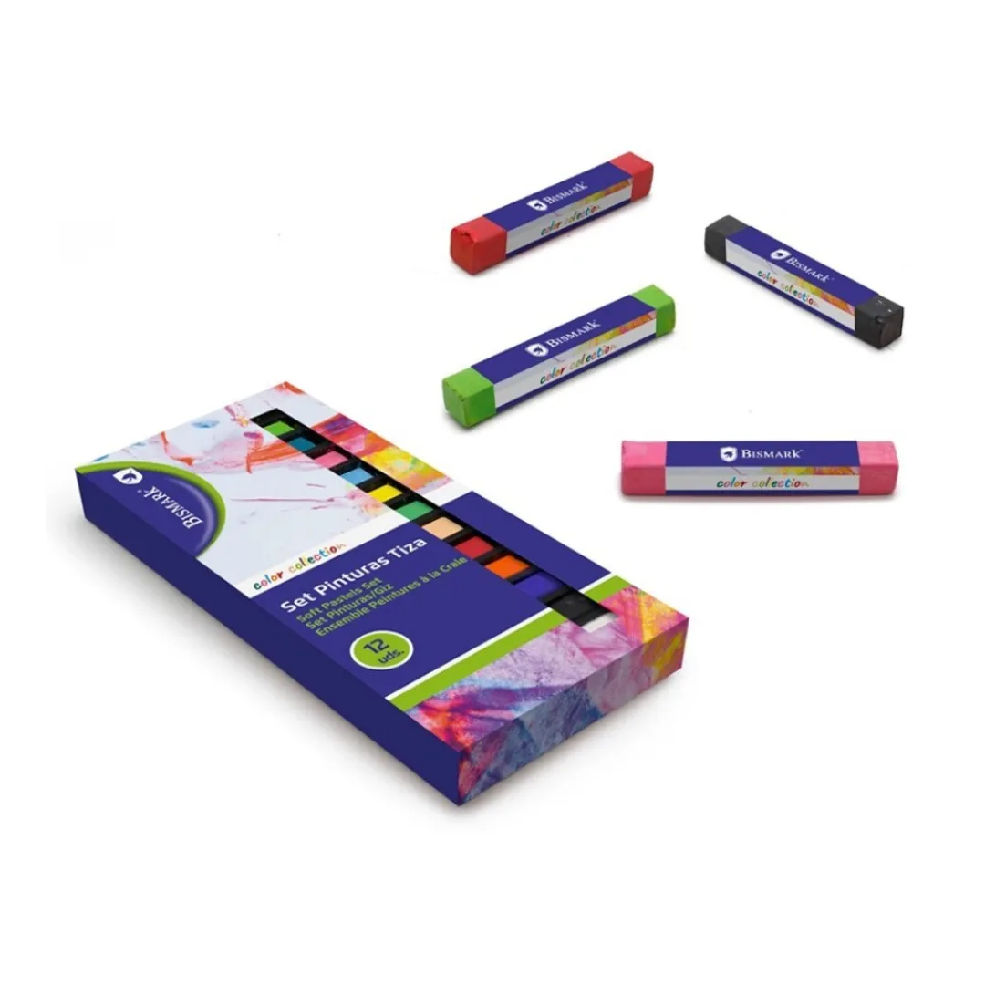 Bismark pastel paint sticks, set of 12