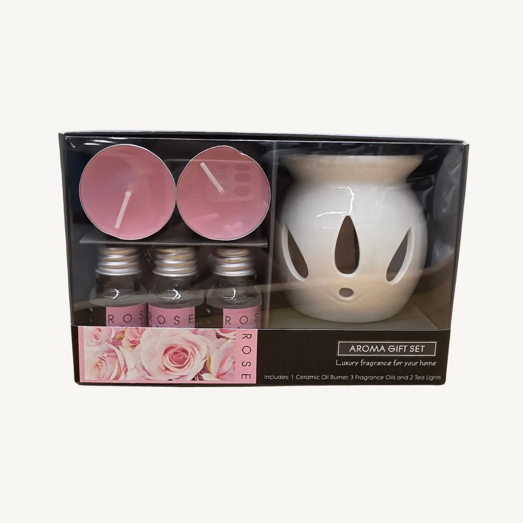 Rose fragrance set, 6 pieces