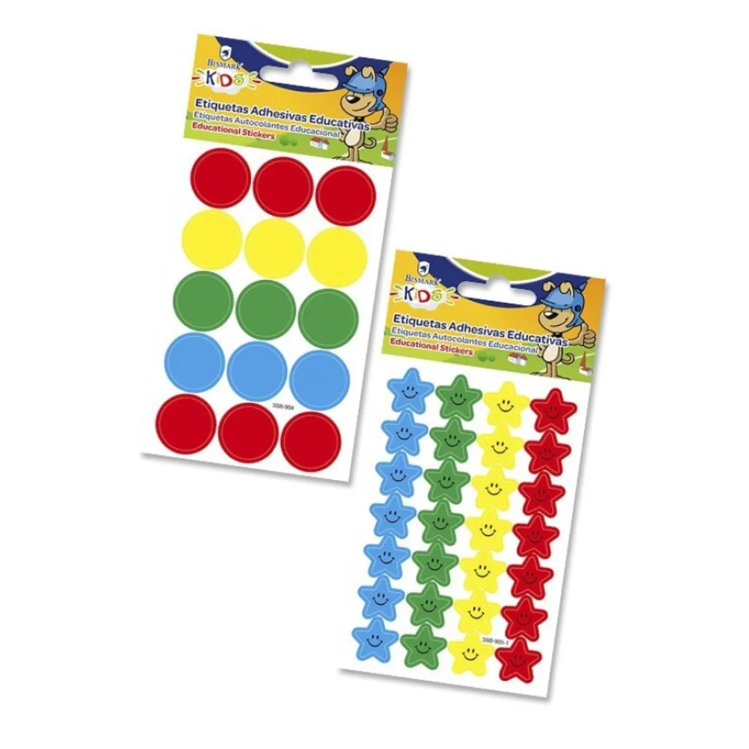 Sticker set, 3 sheets