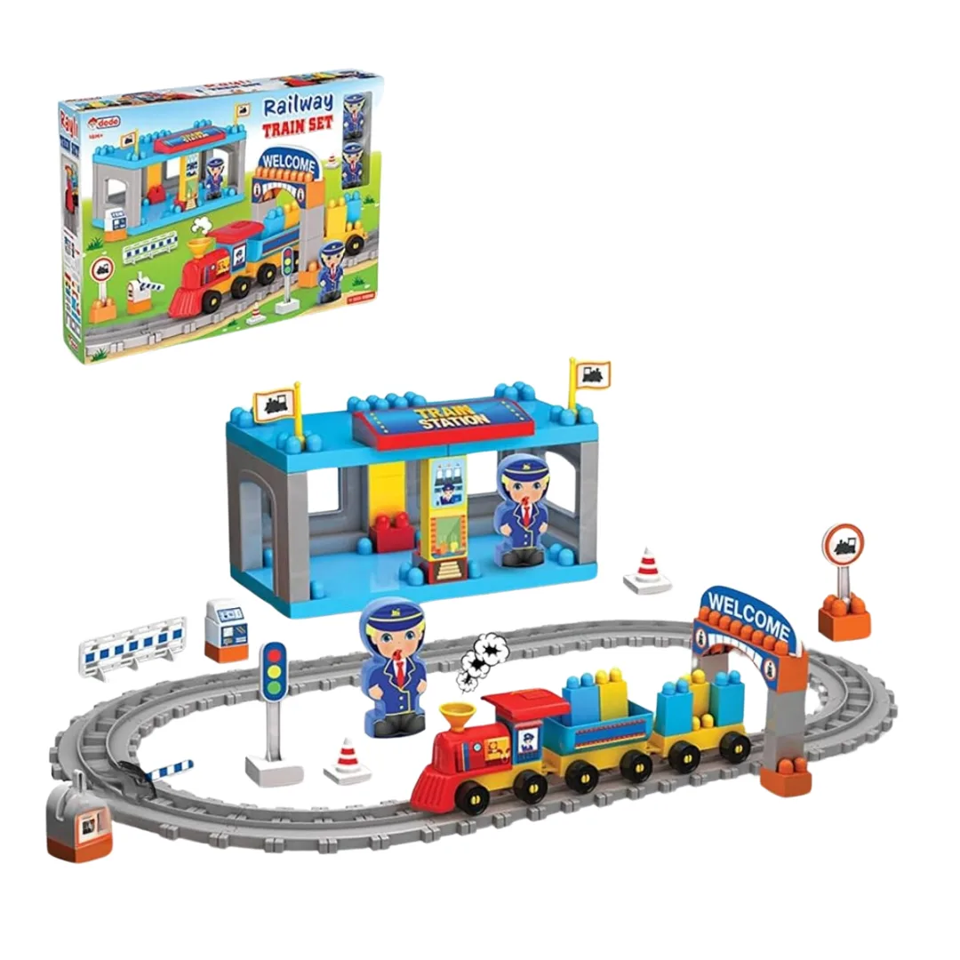 Train set, 61 pieces