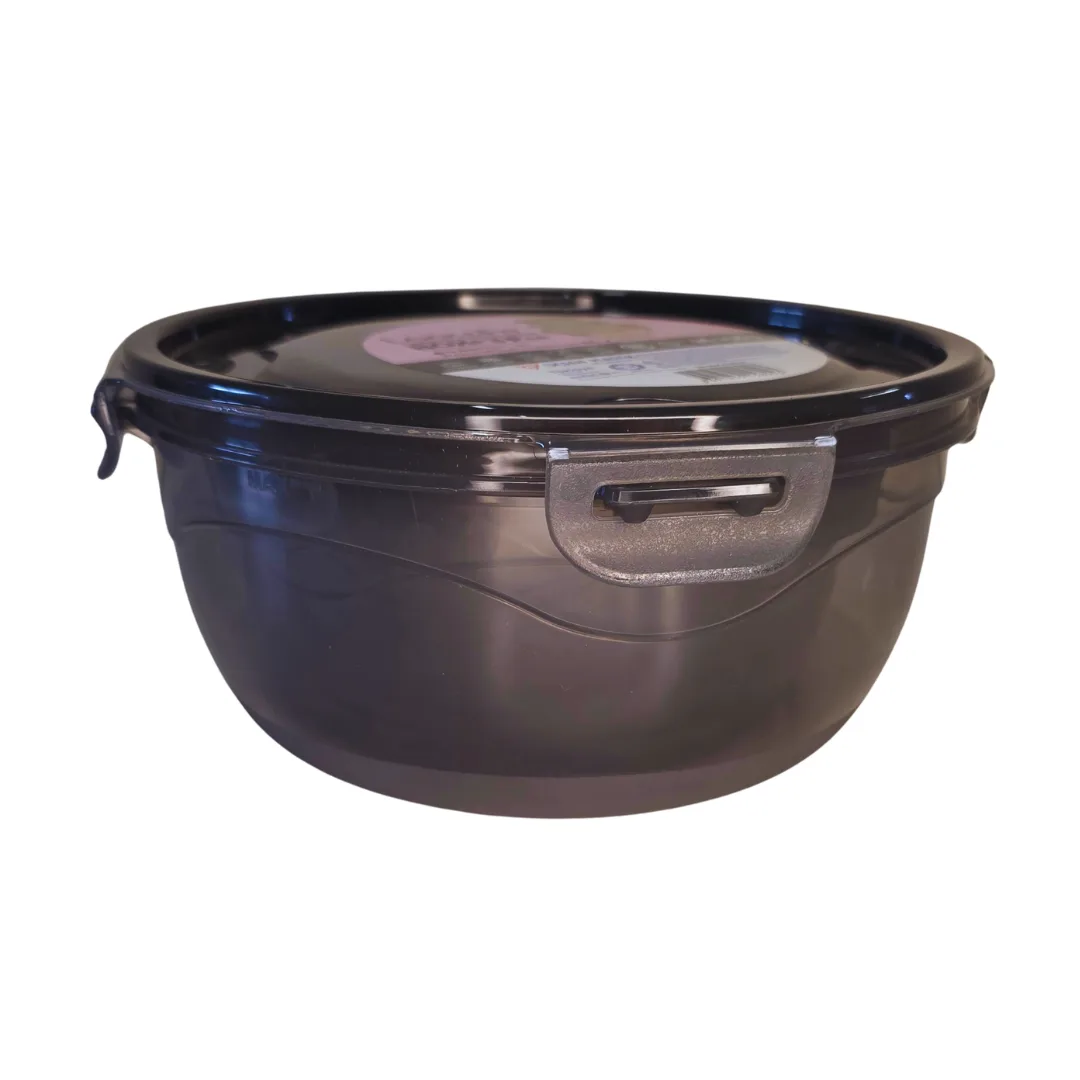 Lock & Fit round food containers, set of 3 (0.65 L, 1.1 L, 1.9 L)