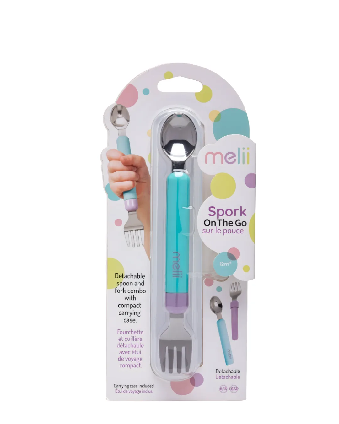 Portable spoon and fork