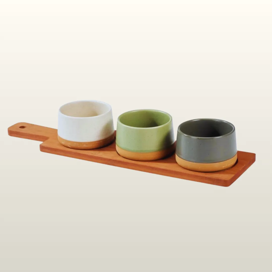 Serving set, 4 pieces