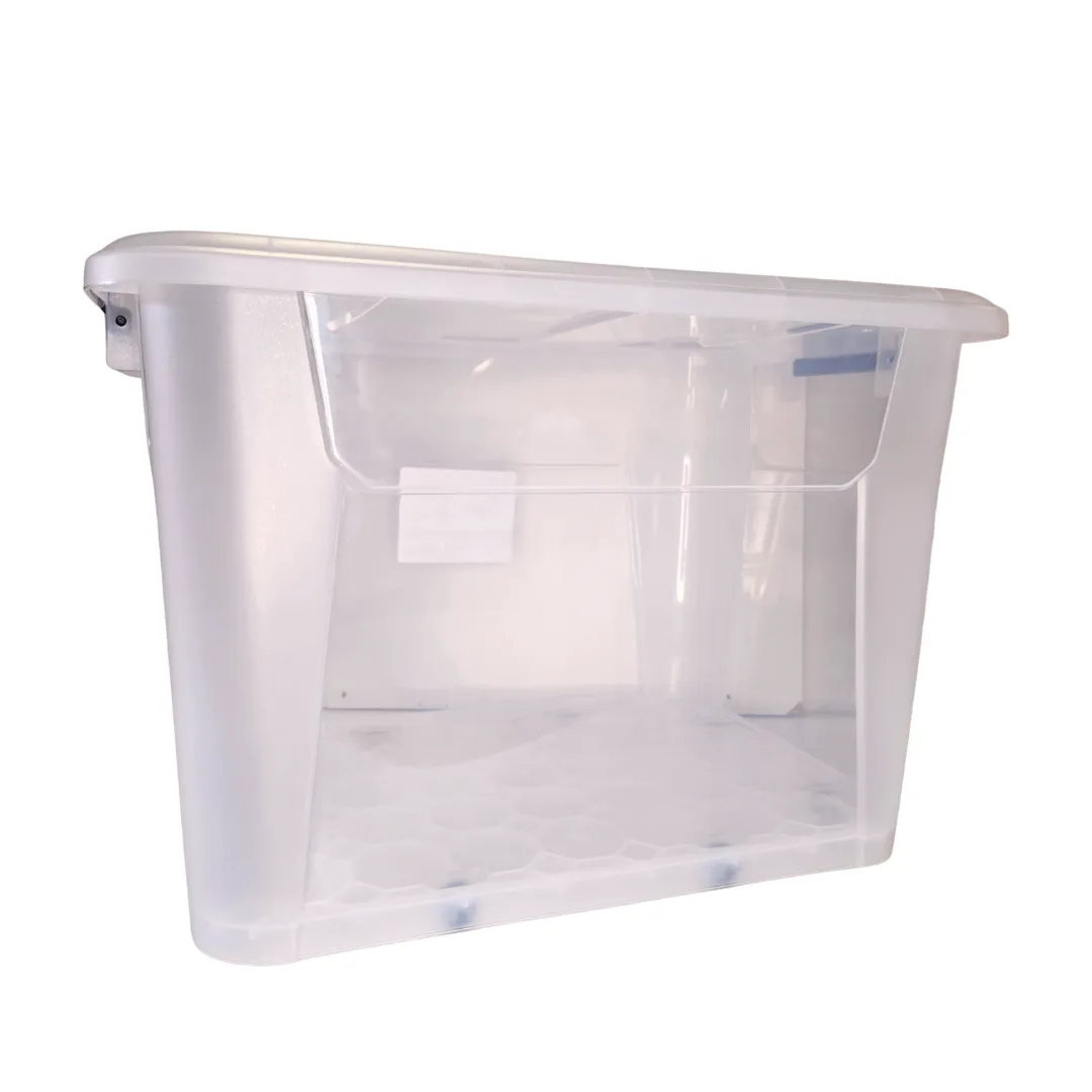 Storage box with lid, 60 L