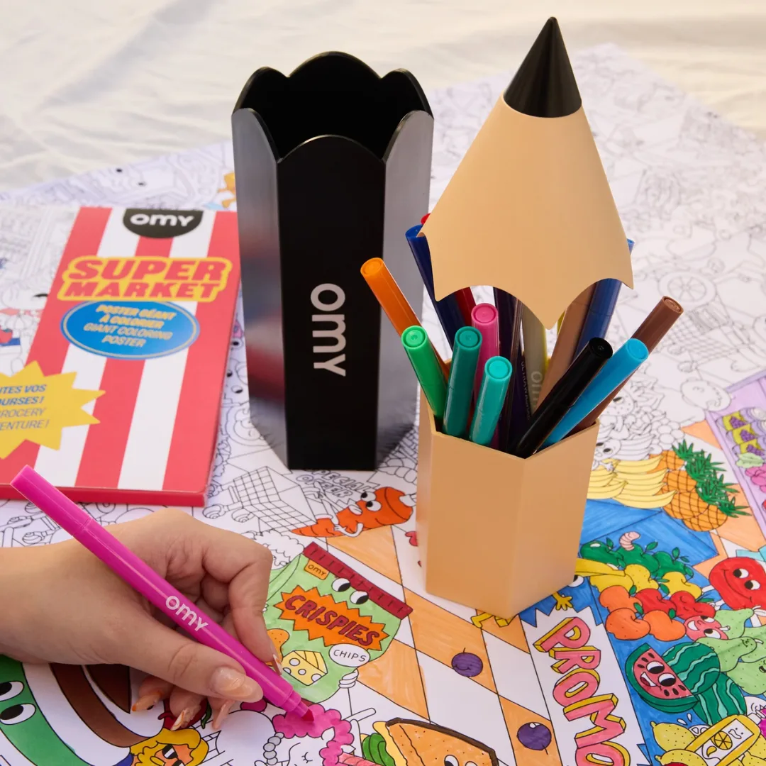 OMY pencil-shaped pencil case