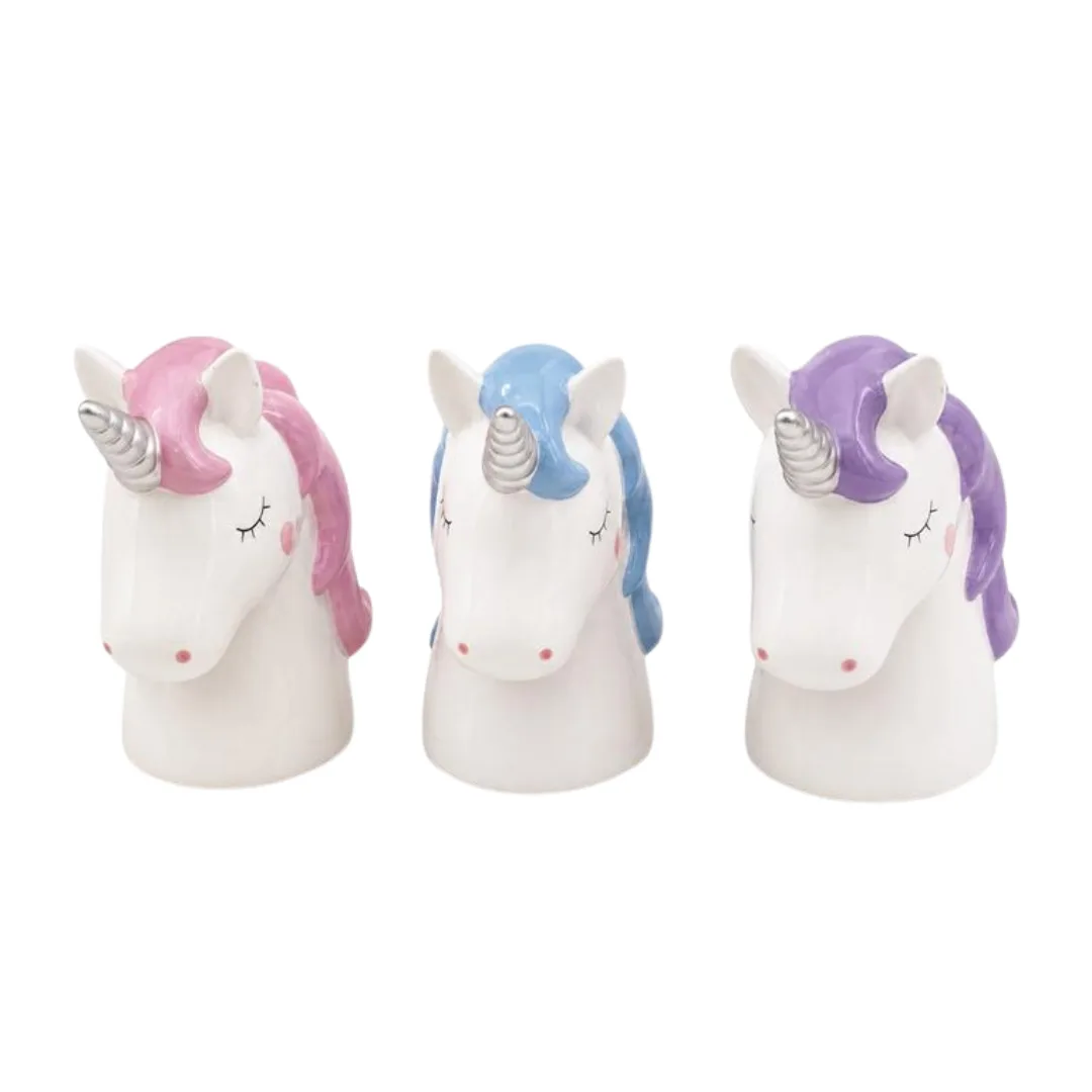 Ceramic unicorn money box