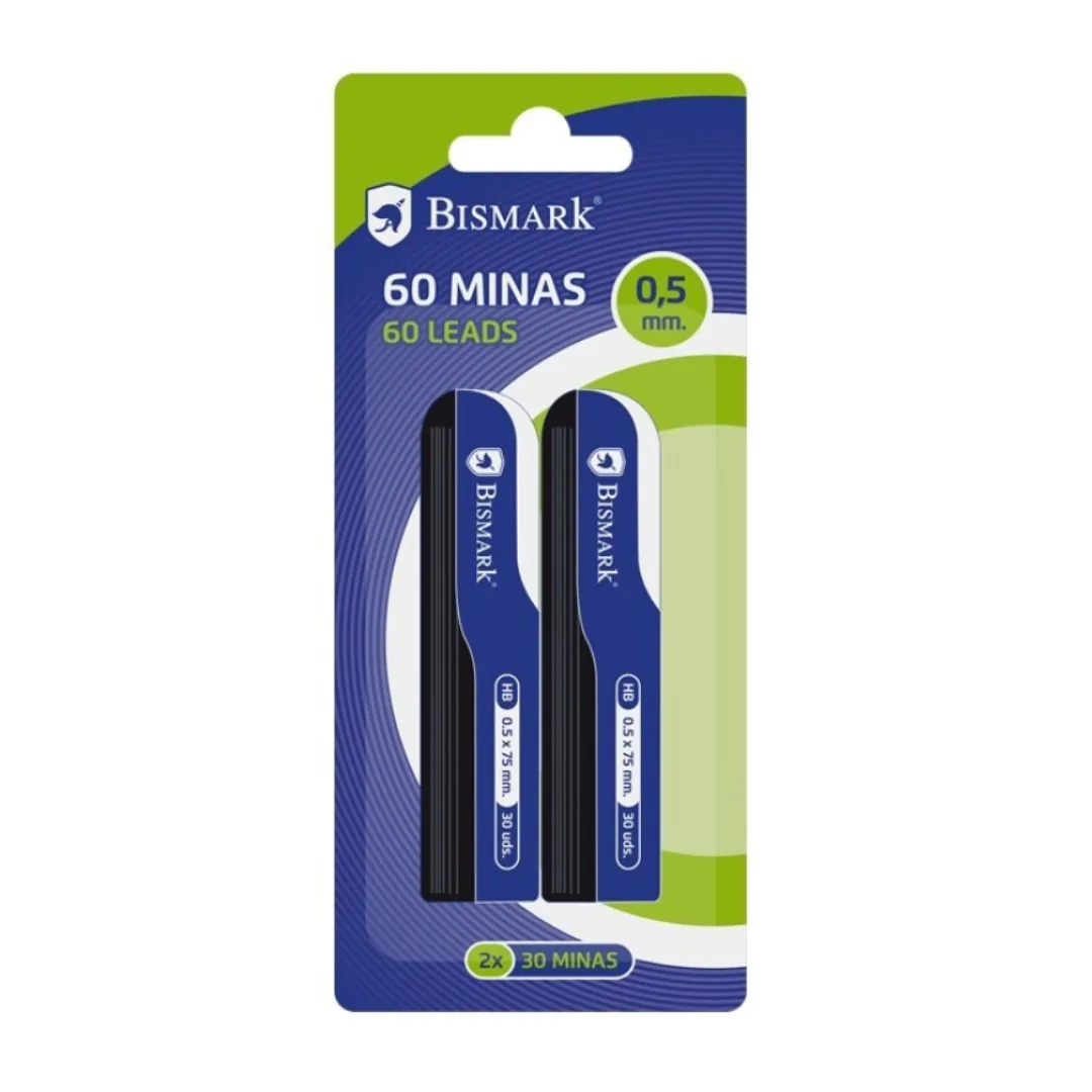 Bismark pencil leads, 0.5 mm, 2 x 30