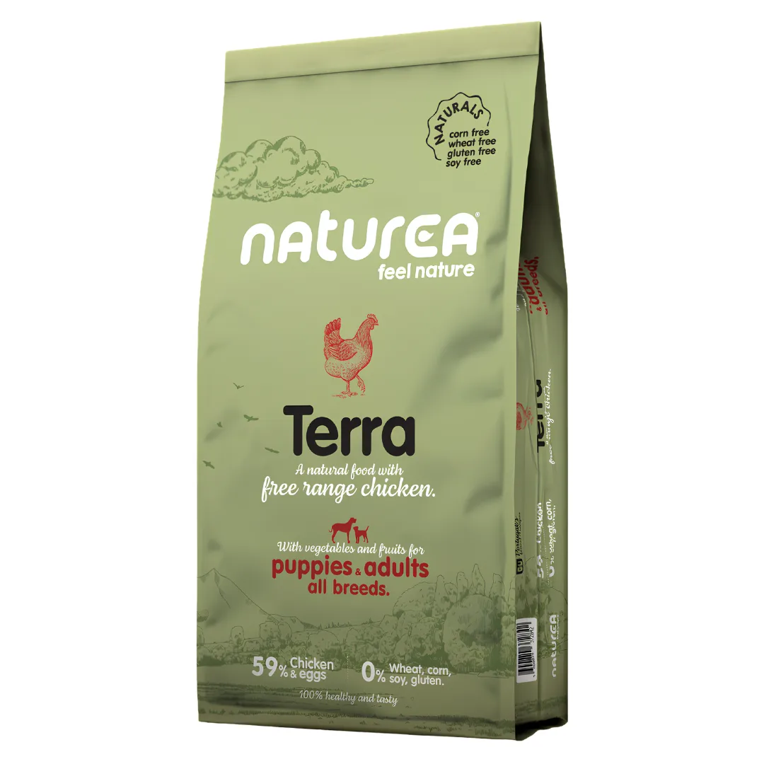 Naturea Terra dog food, free range chicken, 12 kg
