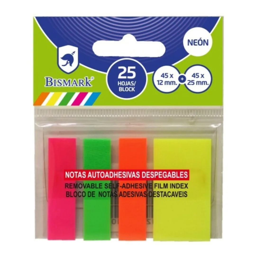 Bismark neon sticky notes