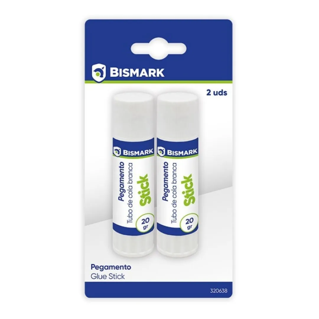 Bismark glue stick, 20 g, pack of 2