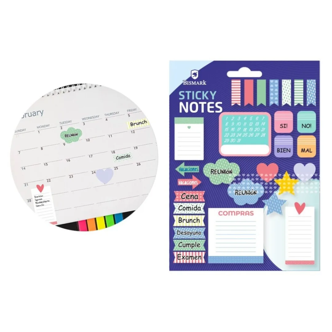 Planner sticky notes
