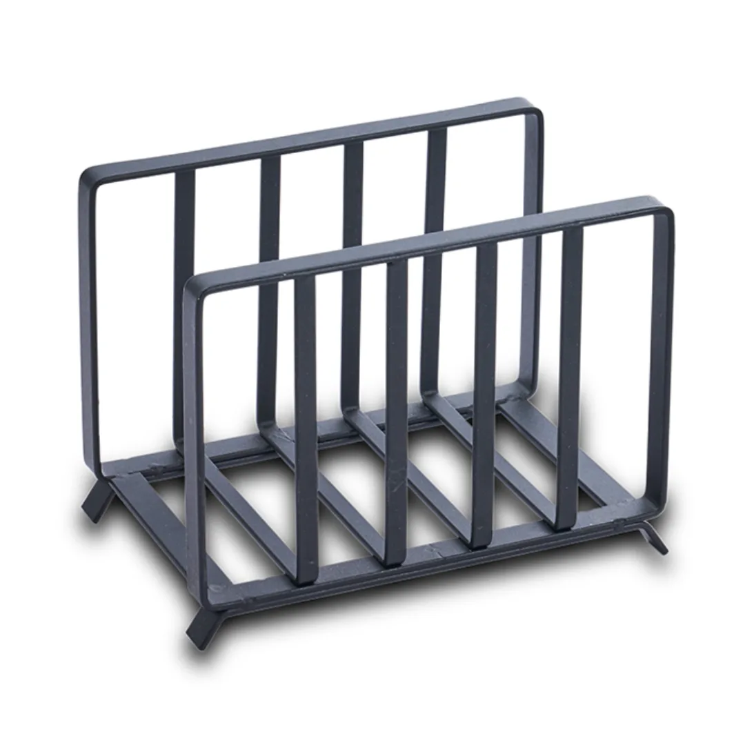 Rectangular wire napkin holder, 14 cm