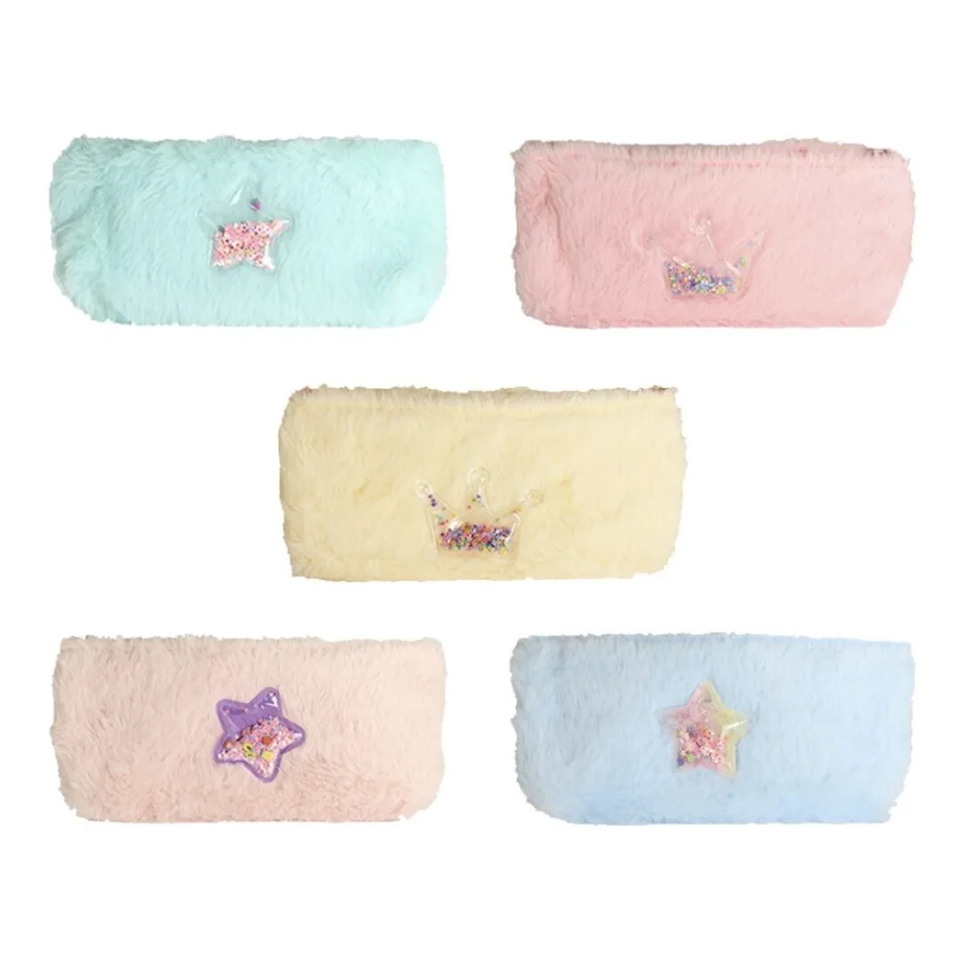 Plush pencil case