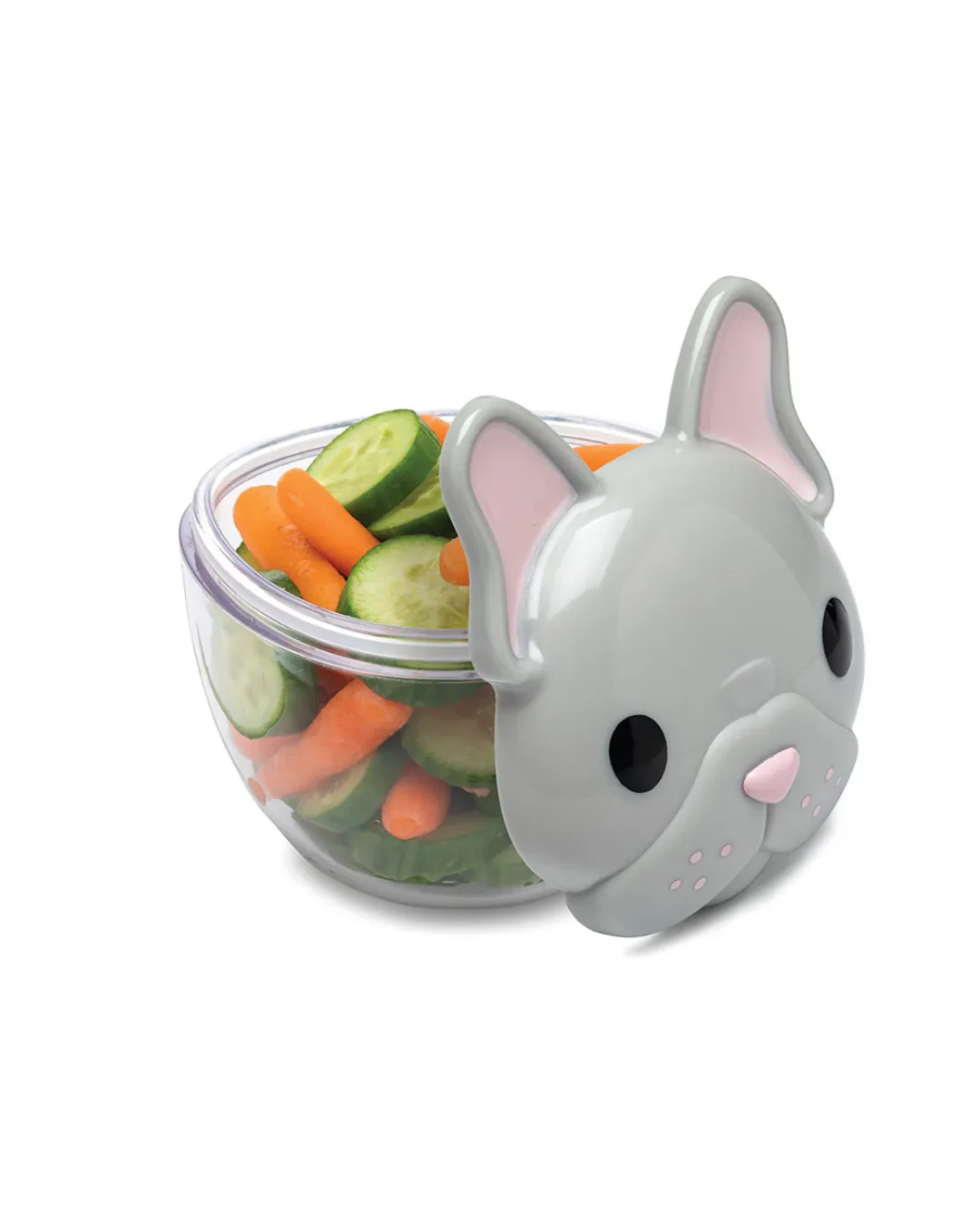 Snack pot, bulldog