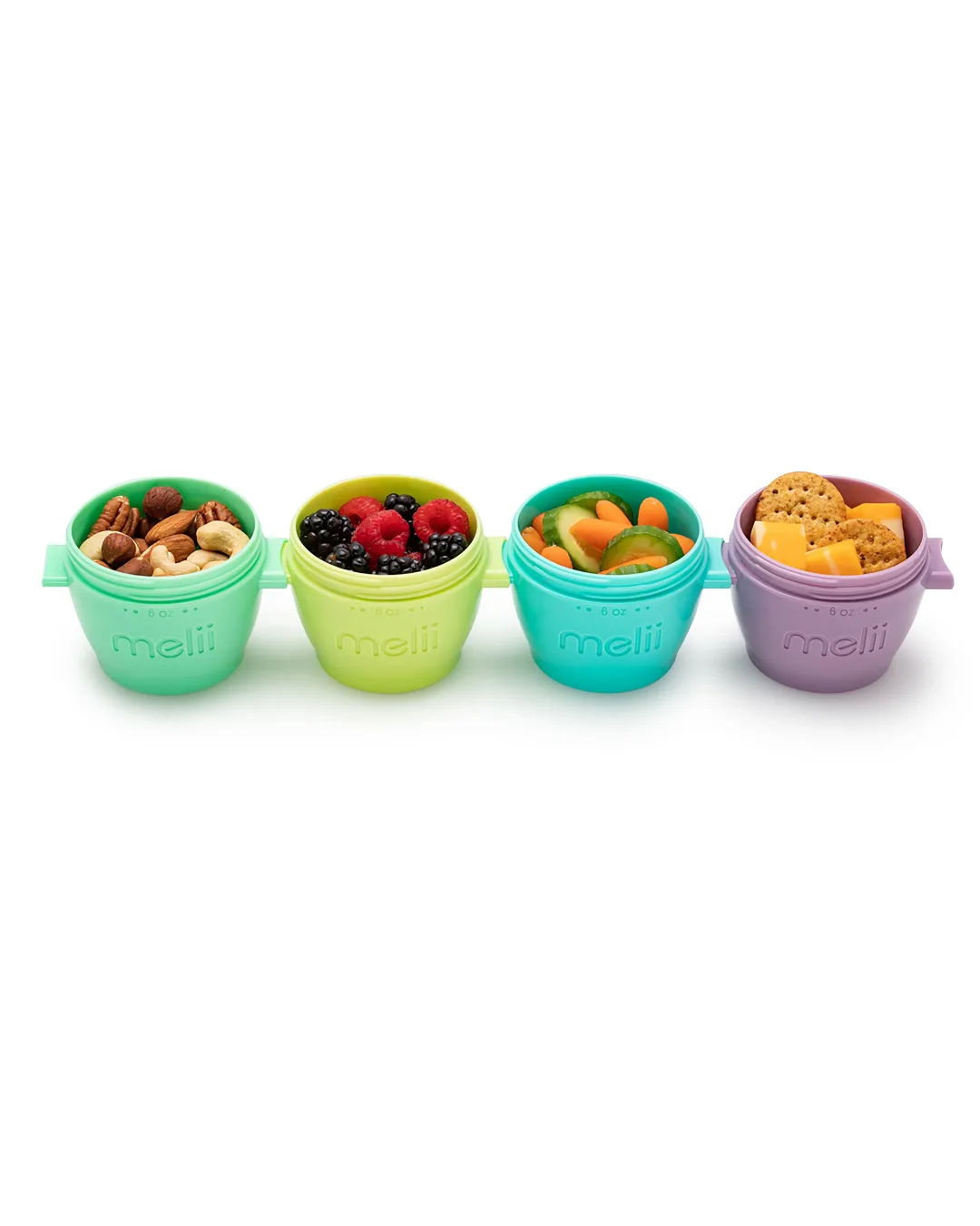 Snap & Go containers, 120 ml, pack of 4