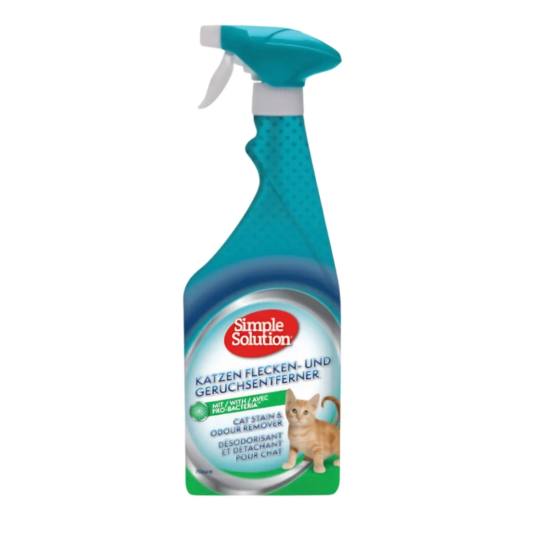 Simple Solution cat urine remover spray, 750 ml