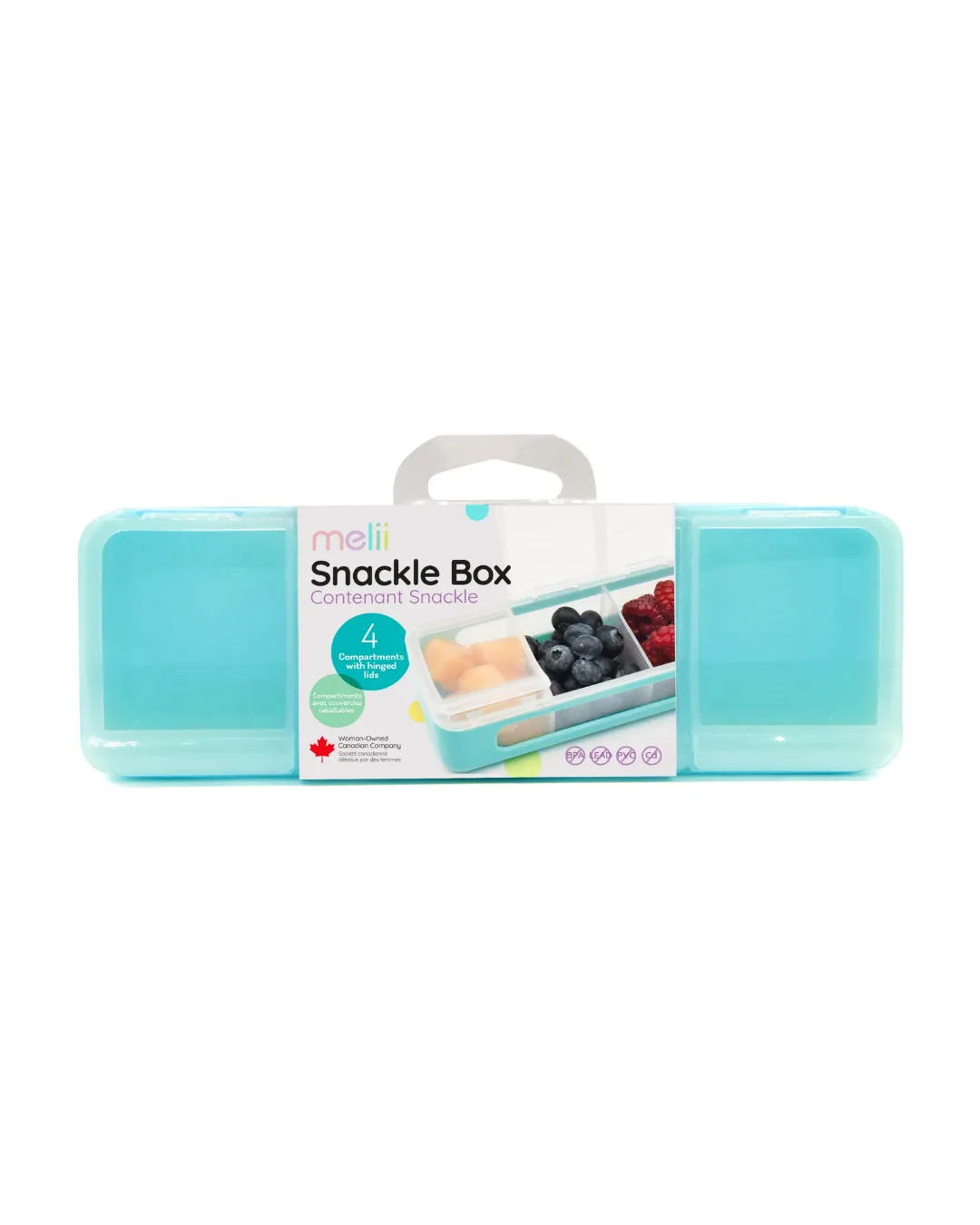 Snackle Box, 4 compartments