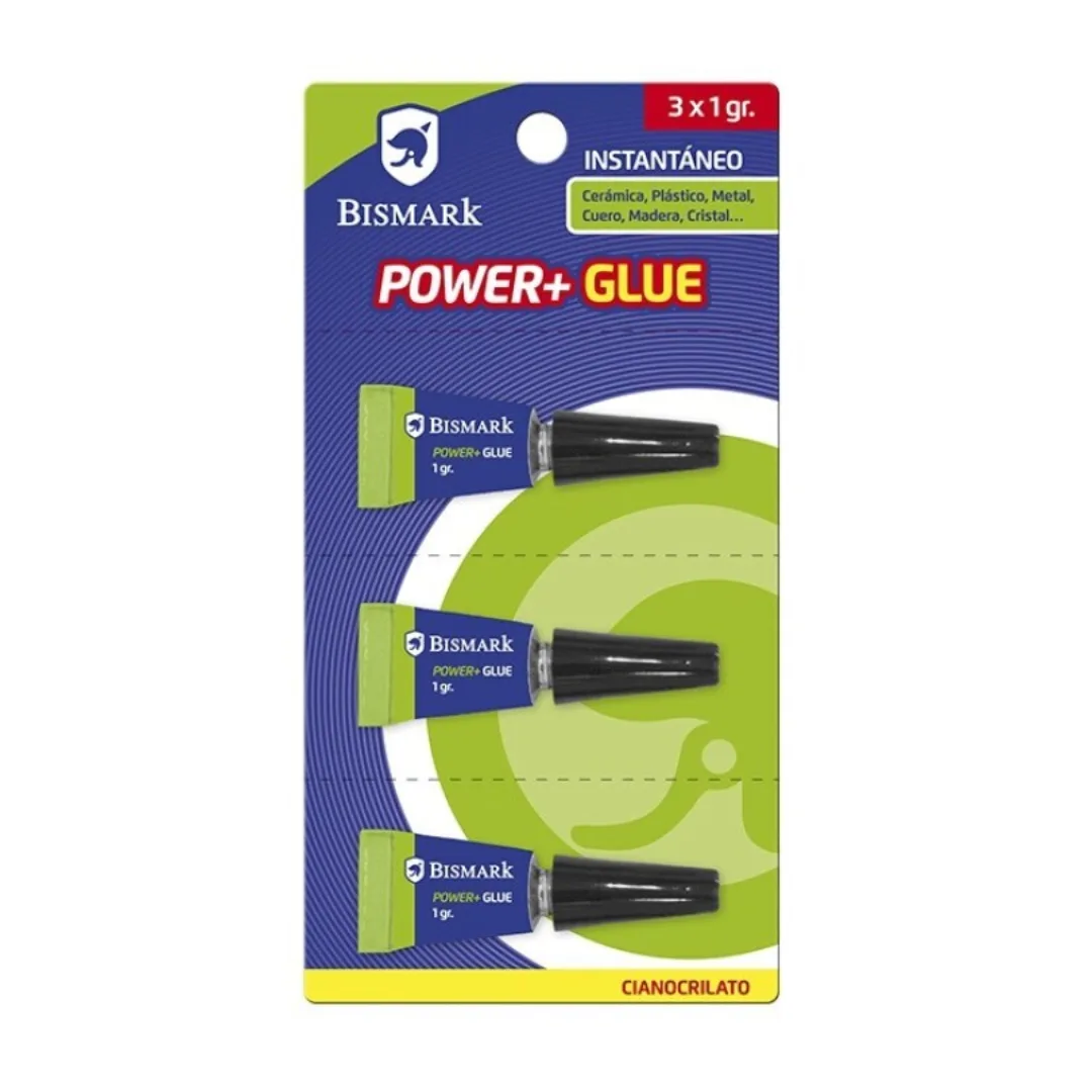 Super glue, pack of 3