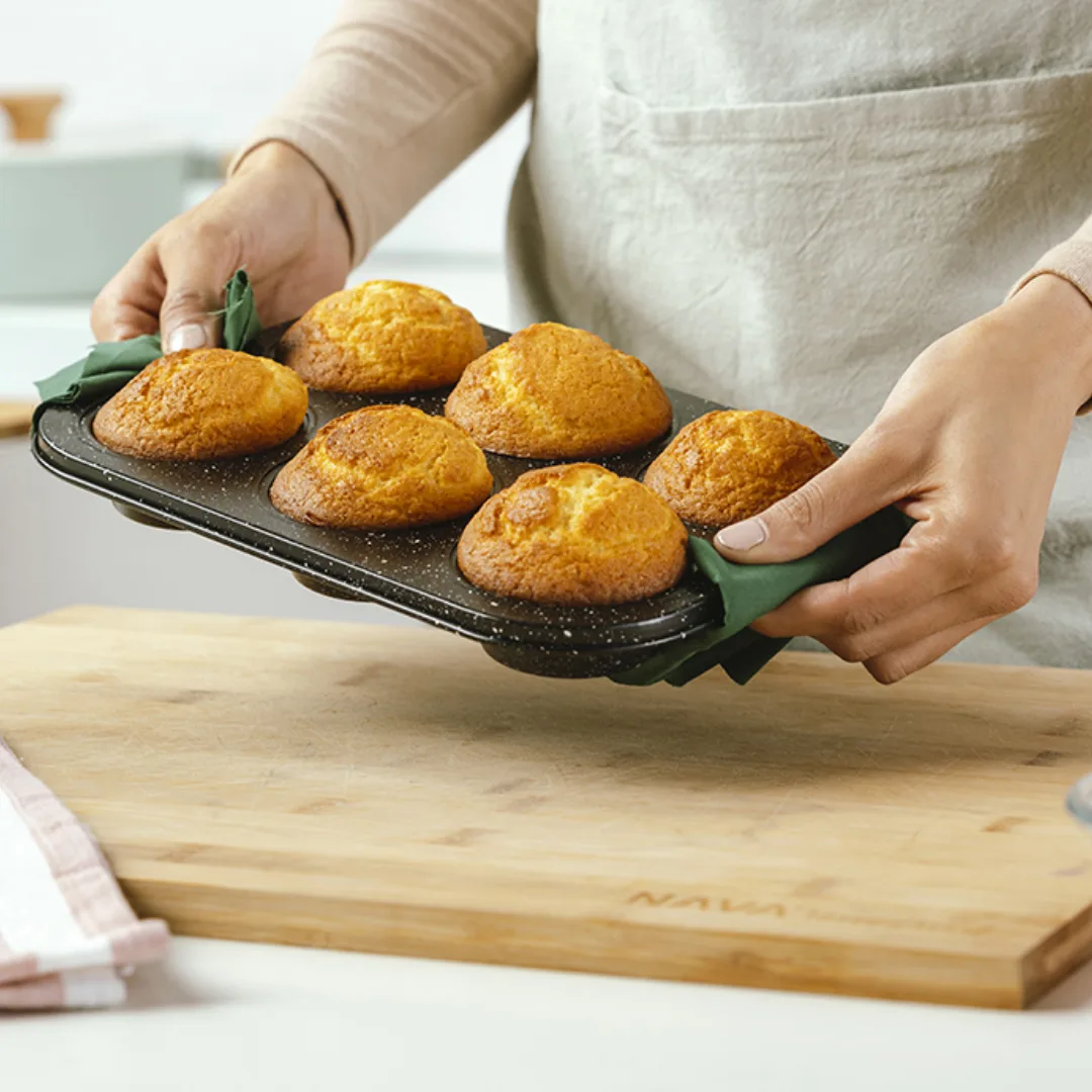 Non-stick muffin tray, stone coating, 26.5 cm