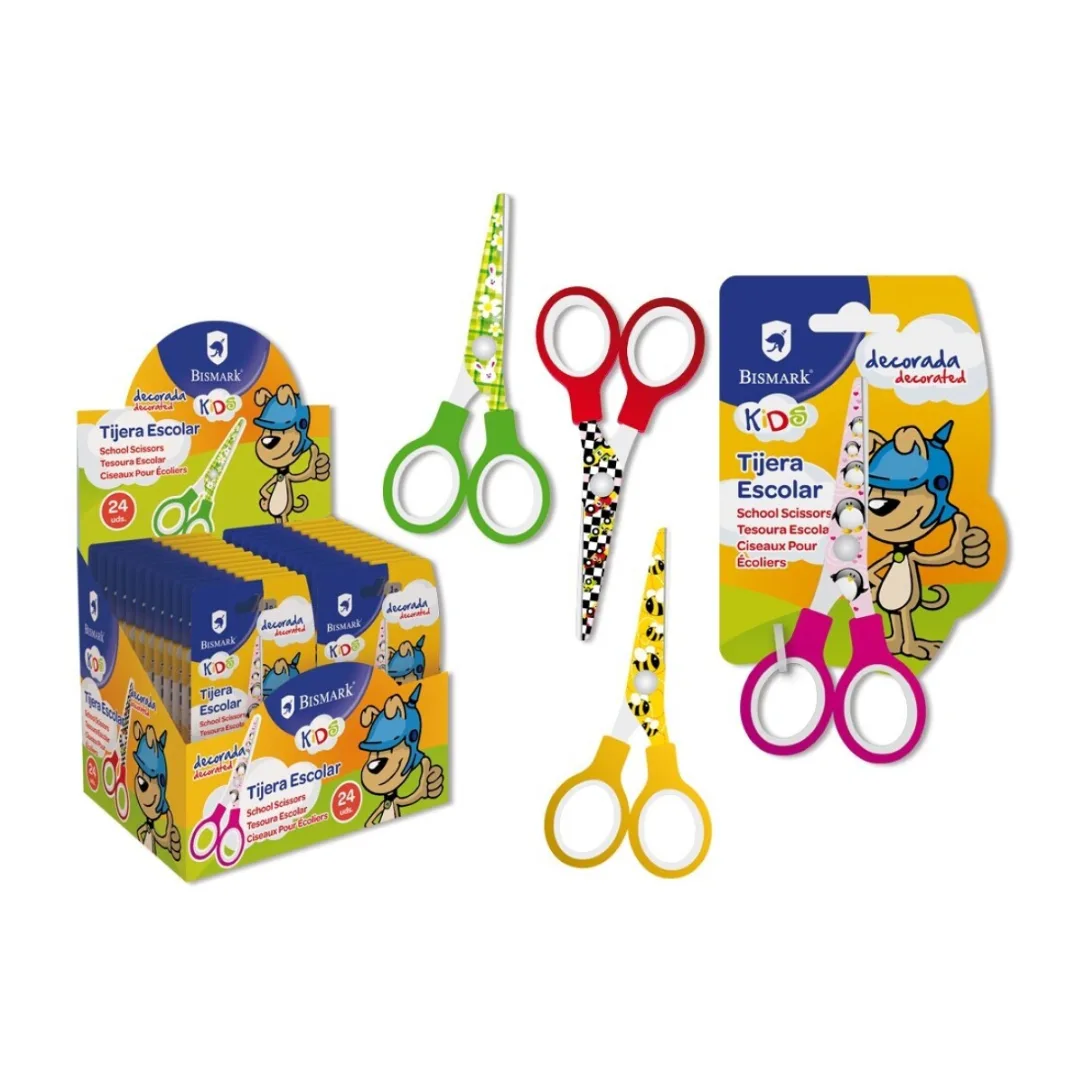 Bismark Kids decorative school scissors, 5 inch