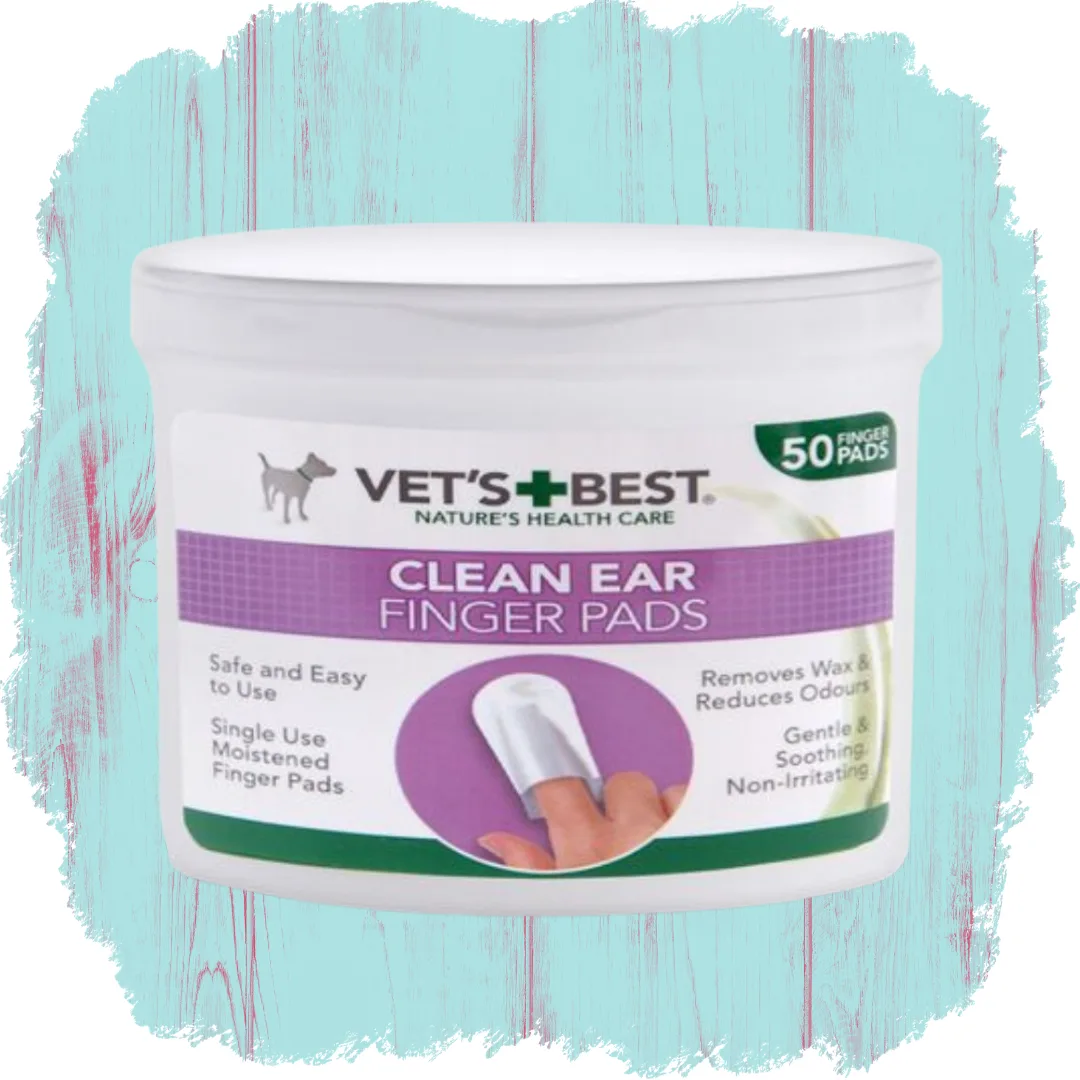 Dog ear cleaning wipes, pack of 50