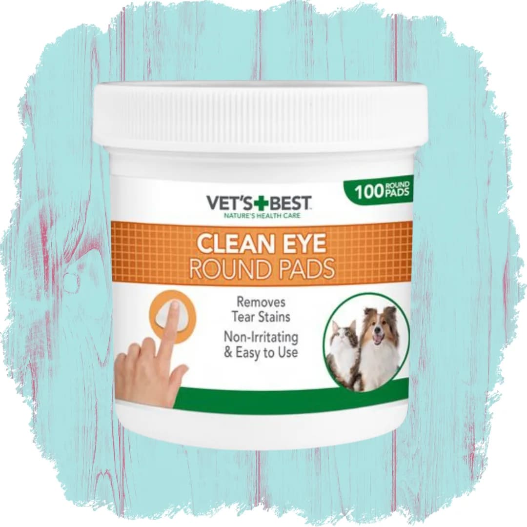 Dog tear stain cleaning wipes, pack of 100