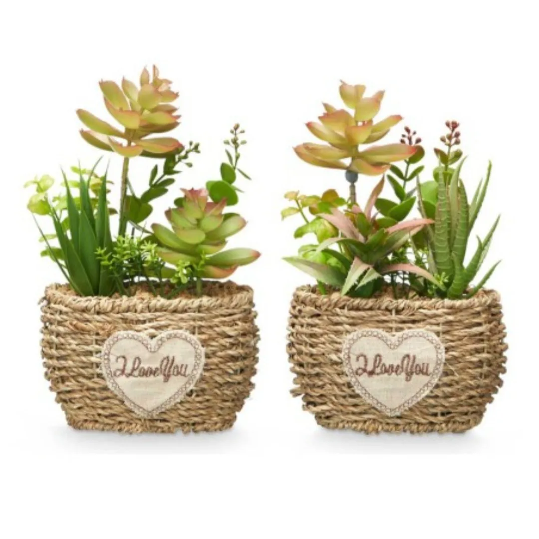 Oval vase, 4 assorted