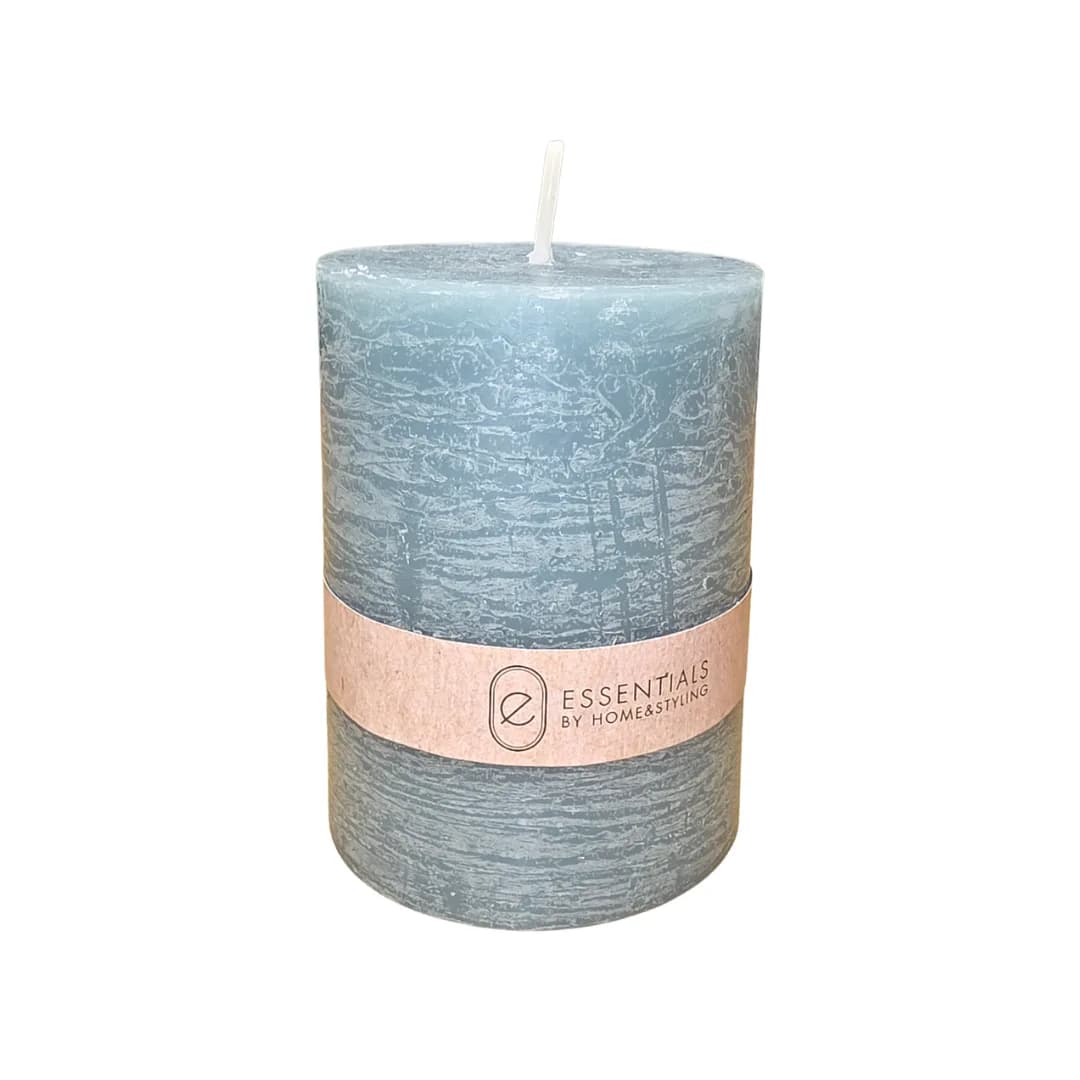 Rustic candle, 6 x 8 cm