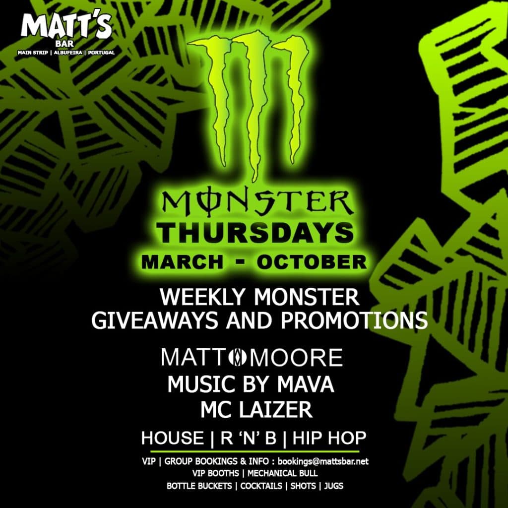 Monster Thursdays at Matt's Bar