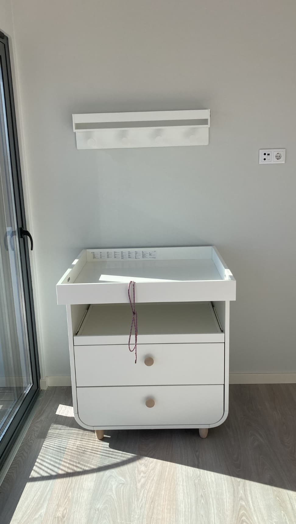 Baby changing table